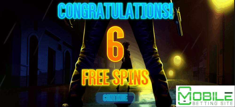 free spins bonus on Cash Noire slot