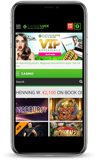 CasinoLuck mobile site