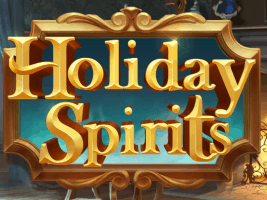 Holiday Spirits slot logo