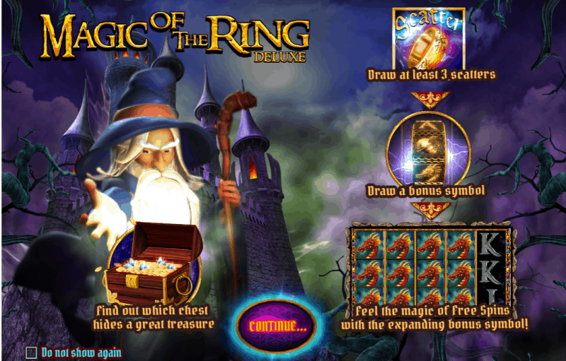 Magic of the Ring Deluxe free spins